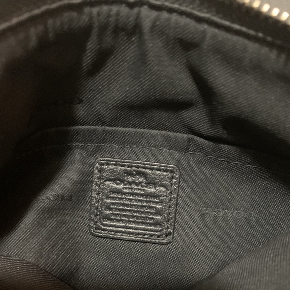 Black Coach Crossbody Purse - Picture 3 of 3
